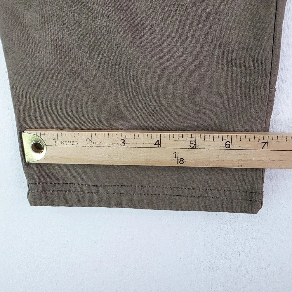 Prana Pants Mens 38X32‎ Tan Zion II Slim Performance Nylon Hiking Outdoor Logo